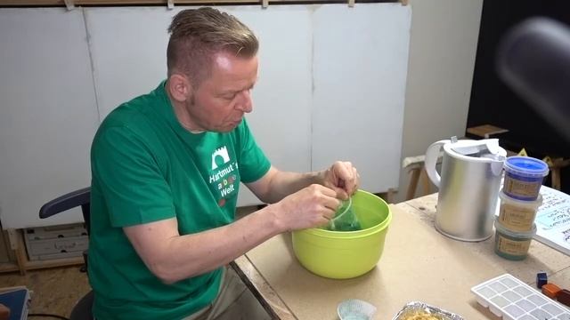 Wachsmalblöcke und Stifte selber herstellen mit Bienenwachs und Pigmenten, so einfach,