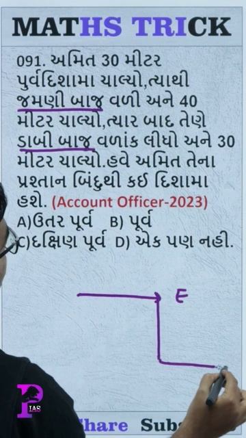 Maths Tricks 204 #talati #juniorclerk #gpsc #gpsc_exam #dyso @Palakias