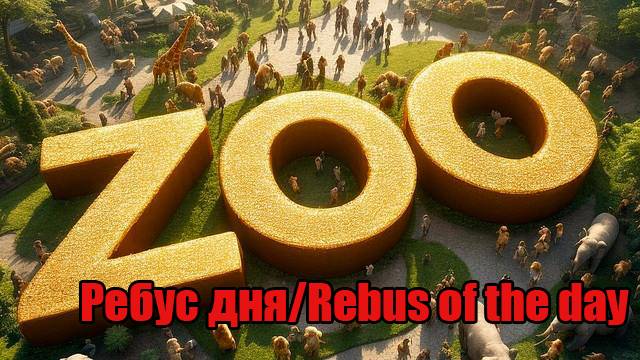 ZOO Ребус дня 21.01 Rebus Of The Day 21 января