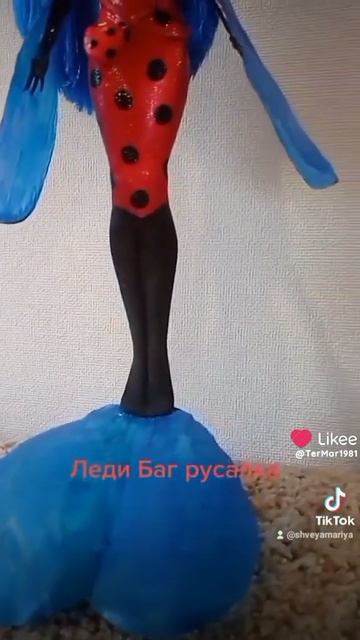 Леди Баг русалка