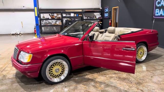 For Sale 1995 Mercedes E320 Cabriolet $18,500 @carbaratlanta on IG