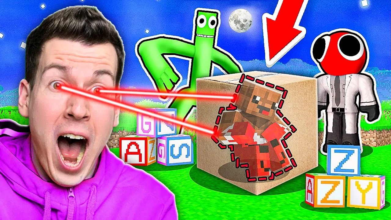 ВЛАДУС 📹 😱 Играю с Самыми *ЗАПРЕЩЁННЫМ* ЧИТАМИ в ПРЯТКАХ РАДУЖНЫЕ ДРУЗЬЯ в Майнкрафт !