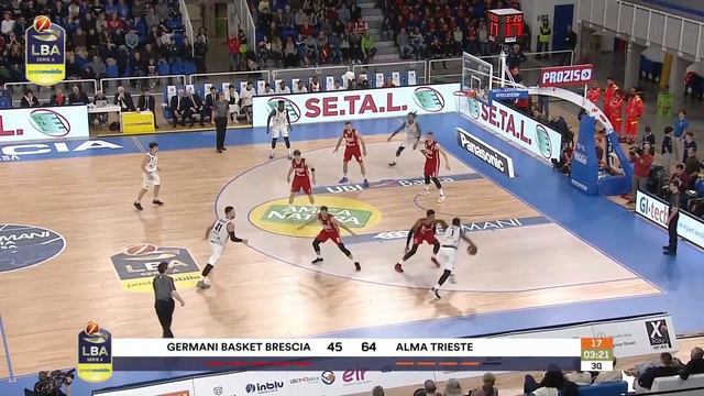 Highlights Germani Brescia vs Alma Pallacanestro Trieste