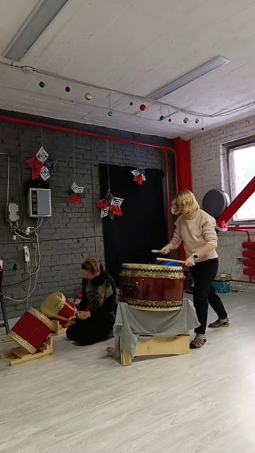 Академия тайко Raimai в Санкт-Петербурге. Кусочек фестивальной программы на мастер-классе