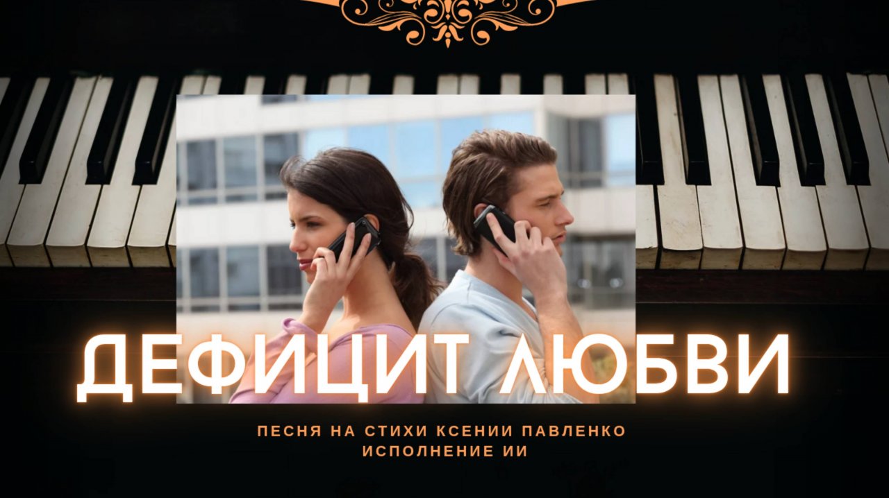 "ДЕФИЦИТ ЛЮБВИ "песня на стихи Ксении Павленко