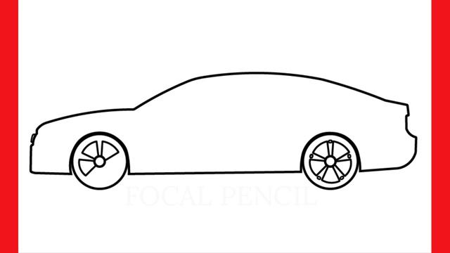 HOW TO DRAW AUDI A5 SPORTBACK 2010 | HOW TO DRAW A CAR STEP BY STEP
