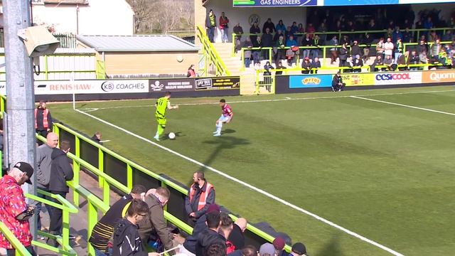 📺 Match action: Forest Green Rovers 1-0 Iron