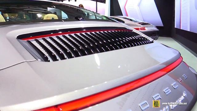 2017 Porsche 911 Targa 4 - Exterior and Interior Walkaround - 2016 LA Auto Show