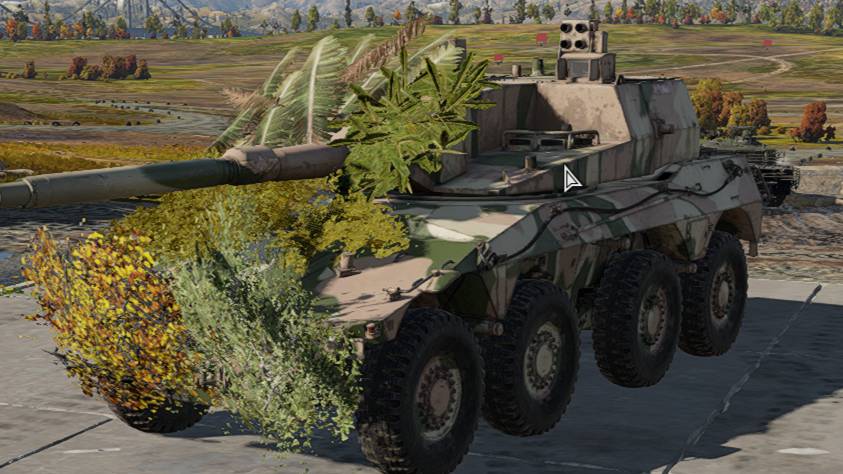 War Thunder Ядерная Бомба на Rooikat MTTD