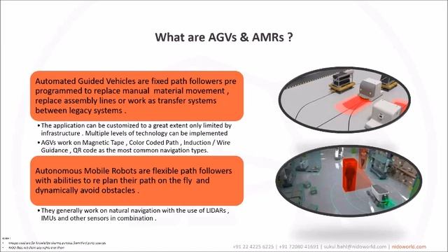 Nido Webinar - Flexible Automation with AGVs & AMRs, How can they help transform your operations