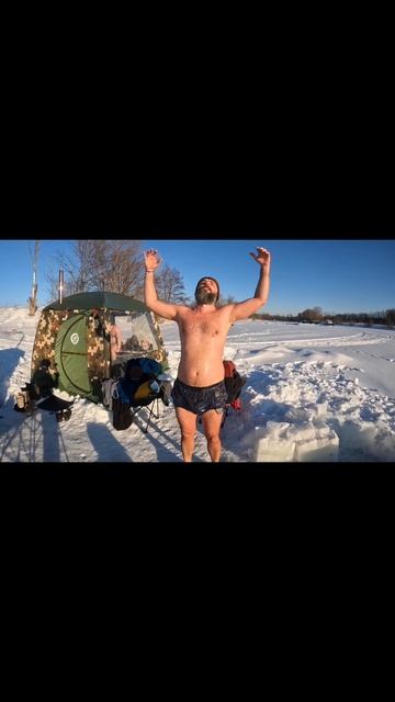 Как перезагрузиться?  #shibargan #баняпалатка #camping #мобиба #юмор #баня #прикол