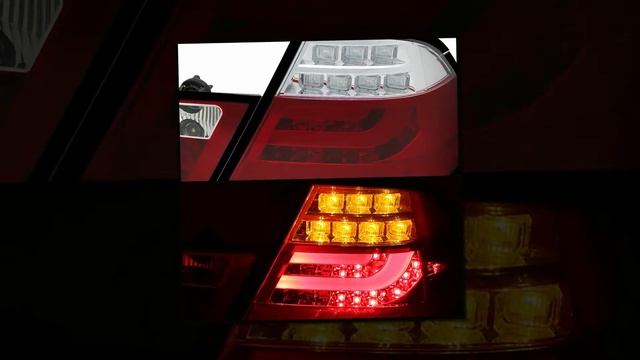 Spyder - BMW E46 00-03 2Dr Coupe Light Bar LED Tail Lights - Red Clear
