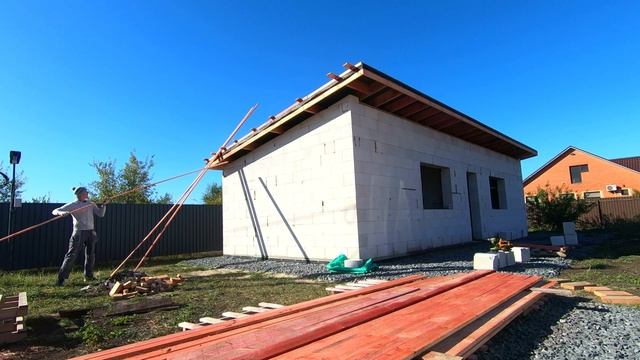 Монтаж обрешетки по всем правилам!
