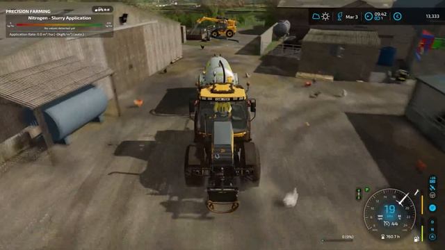 SPREADING SLURRY ON MEADOWS WITH JCB FASTRAC 150 | Court Farm | Farming Simulator 22 | Episode 3