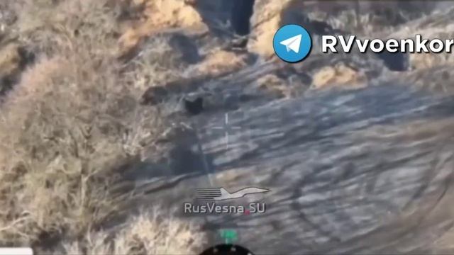наши ребята сожгли ВСУ БМП в районе Великой Новосёловки