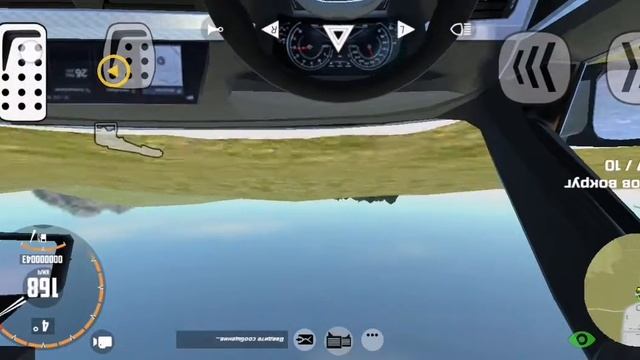 опять играю в игру тачки про бмв только за рулём Бен.