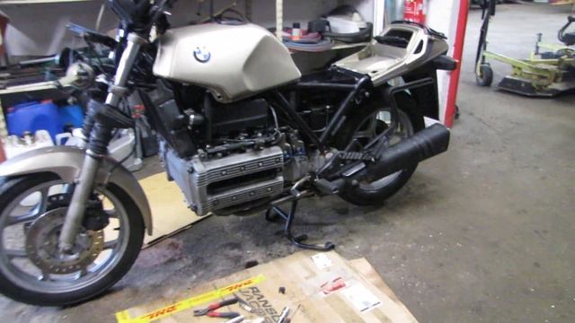 Démarrage BMW K100LT