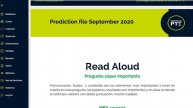 Prediction file del Instituto PTE