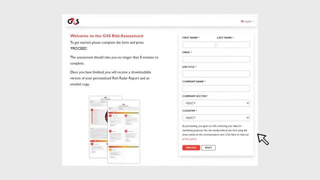 G4S Online Risk Assessment