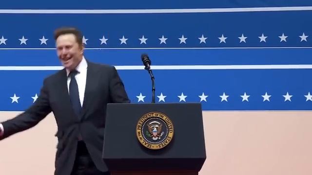 Скандальное выступление Илона Маска на инаугурации Трампа