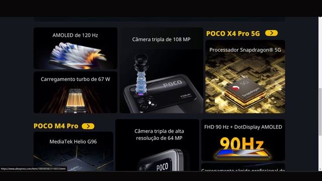 POCO M4 PRO E POCO X4 PRO 5G - LANÇAMENTOS DA XIAOMI POR PREÇOS INCRÍVEIS