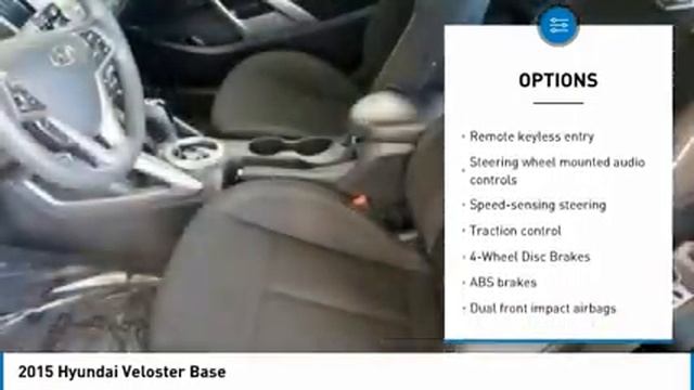 2015 Hyundai Veloster 242981-T