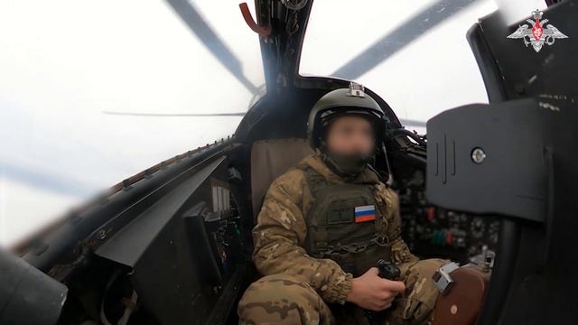 Боевая работа Ми-35