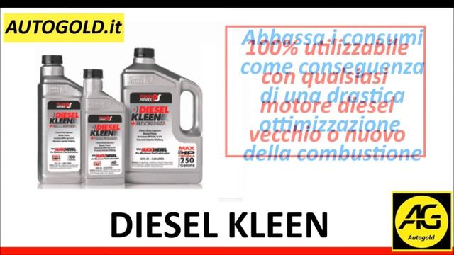 CAMION - additivo gasolio Diesel Kleen (Power Service) - AUTOGOLD.it