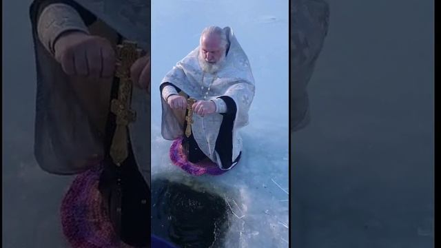 Крещение Господне в Заозерье. Поздравление от о. Владимира