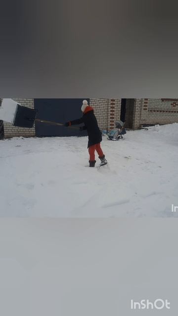 Чистка снега с татарским акцентом