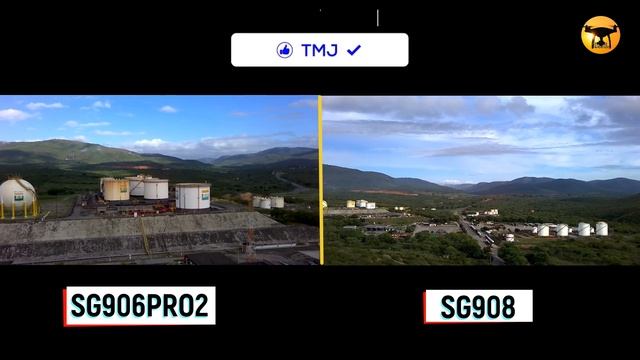 SG908 VS SG906 PRO 2 CÂMERA LADO A LADO