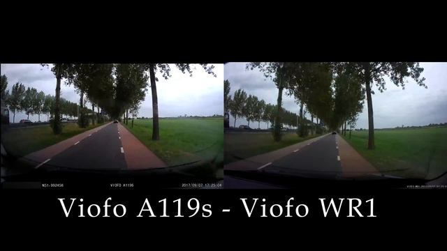 Viofo a119s vs Viofo WR1