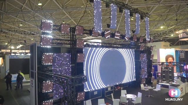 2019 Huasuny LEgenD Outdoor Foldable LED Screen and X Rover Plus Moving LED Screen in  ISE