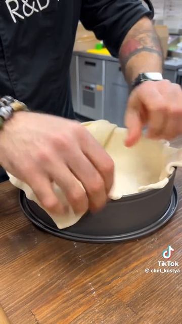 пирог с сосисками