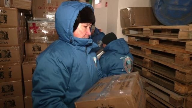 Югра отправила гумпомощь жителям ДНР