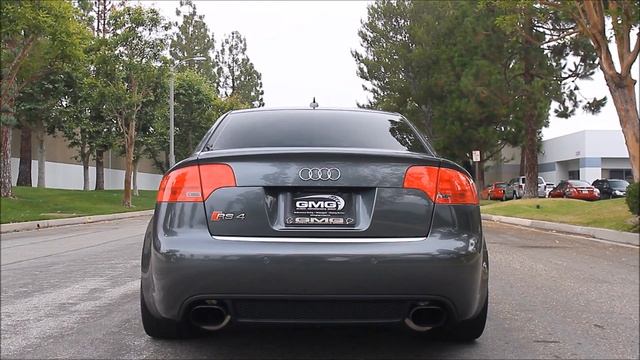 Audi RS4 with GMG Exhaust System
