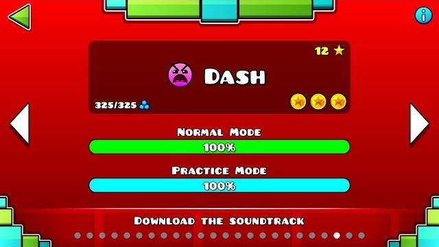 Dash НА ВСЕ 3 МОНЕТКИ / Geometry Dash 2.2