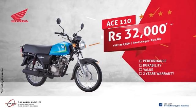 Honda Ace 110 bumper