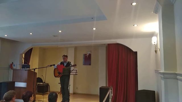 Сергей Капцев читает своё стихотворение Чаша души