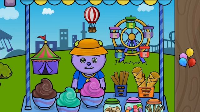 Монстр. Давай играть вместе! Учиться весело! Веселое обучение. Игры для малышей.