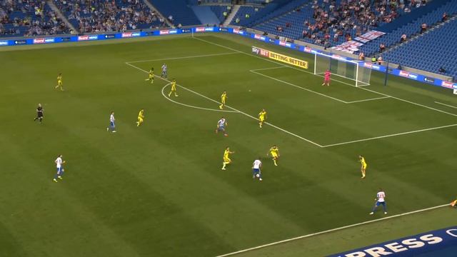 BRIGHTON & HOVE ALBION 3 ROTHERHAM UNITED 0