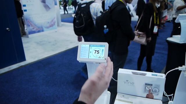 Vine Smart Home Thermostat at CES 2017