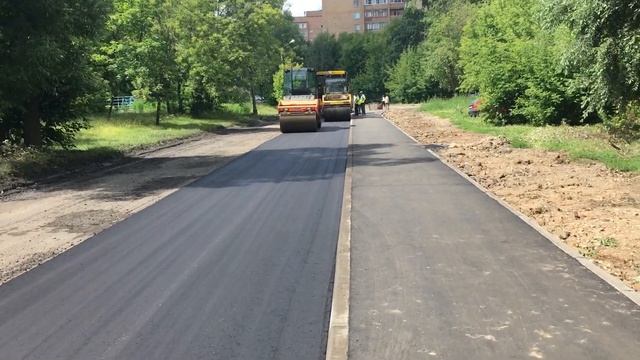 Асфальтирование дорог в городе  Щелково