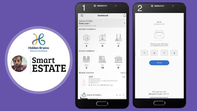 Hidden Brains Smart Estate Solution Demo