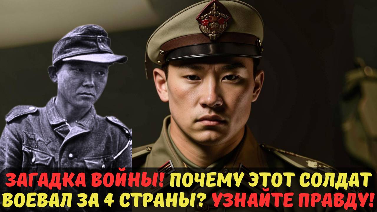 ЗАГАДКА ВОЙНЫ! ПОЧЕМУ ЭТОТ СОЛДАТ ВОЕВАЛ ЗА 4 СТРАНЫ УЗНАЙТЕ ПРАВДУ!