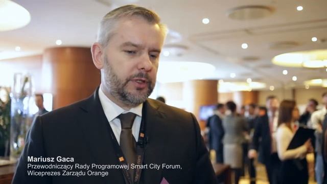 Mariusz Gaca, Wiceprezes Zarządu Orange na temat pierwszej edycji Smart City Forum