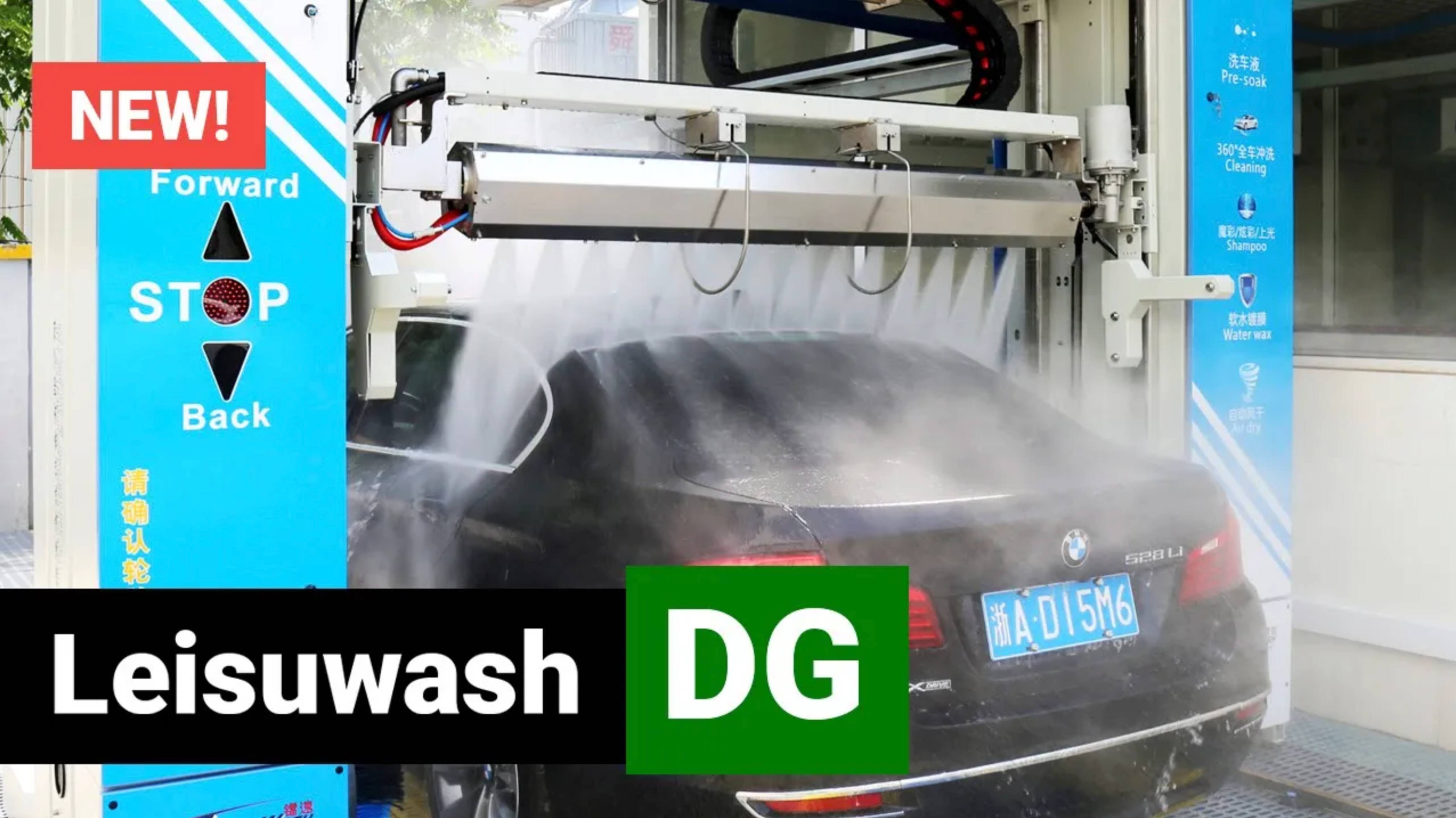 Новинка 2020! Leisuwash DG - робот мойка с двигающейся системой сушки. Лейсувош в России