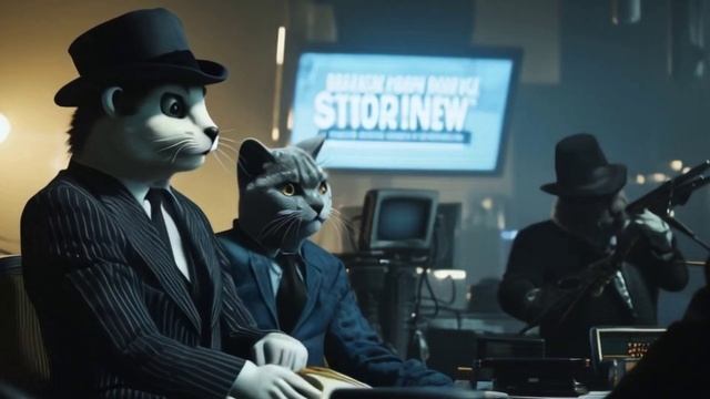 Кот ганстрер