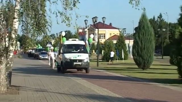 Марш-парад трудовых коллективов, учреждений и предприятий Грайворонского  района