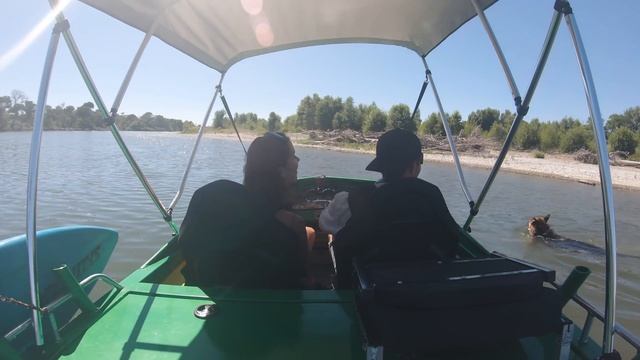 Took our Mini Jet Boat out for rip!
